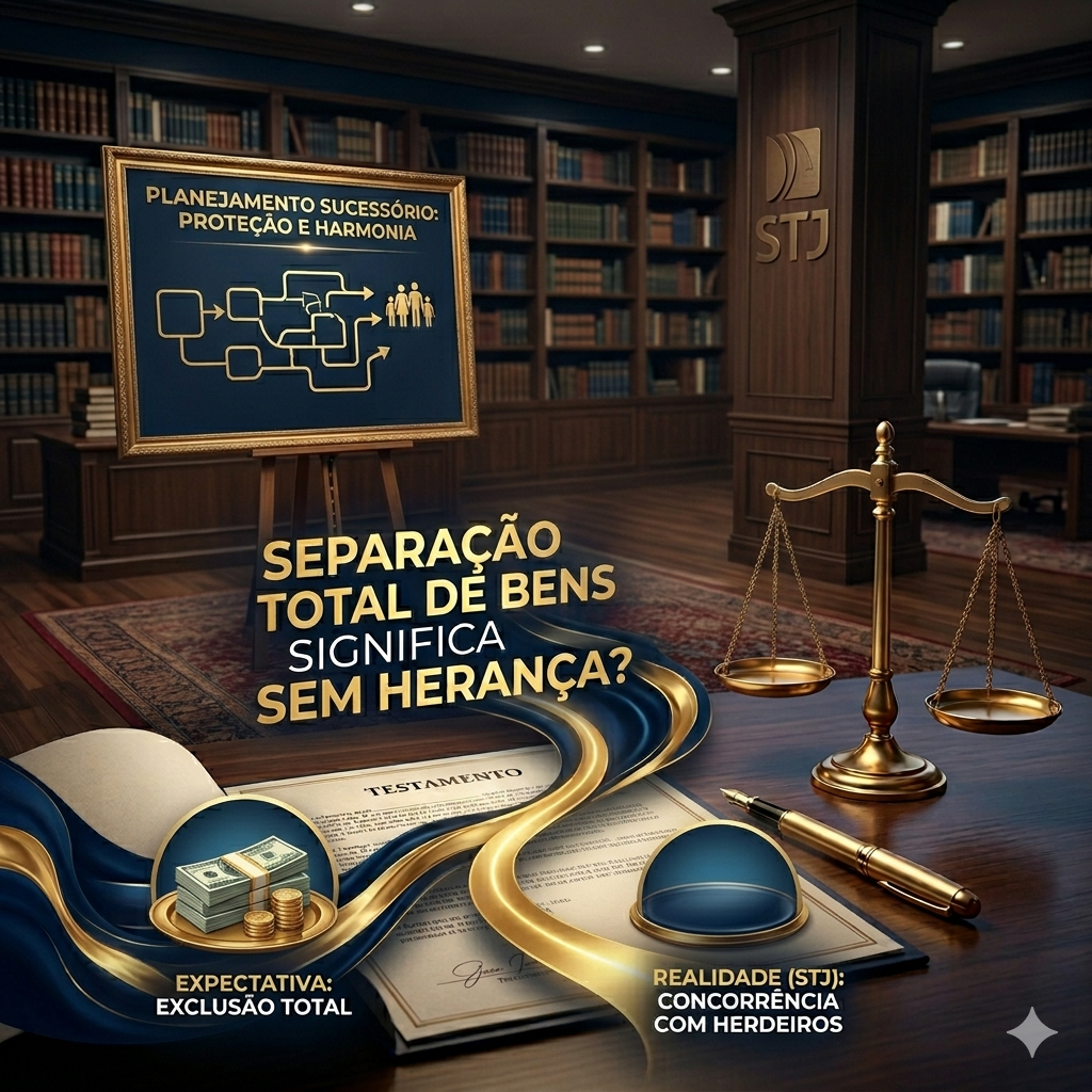 separação de bens herança cônjuge